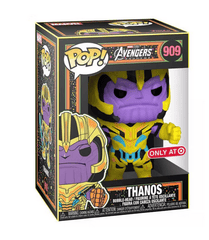 Funko Pop: Marvel: Avengers - Thanos (Neon) 909 - Target Exclusive Bobblehead